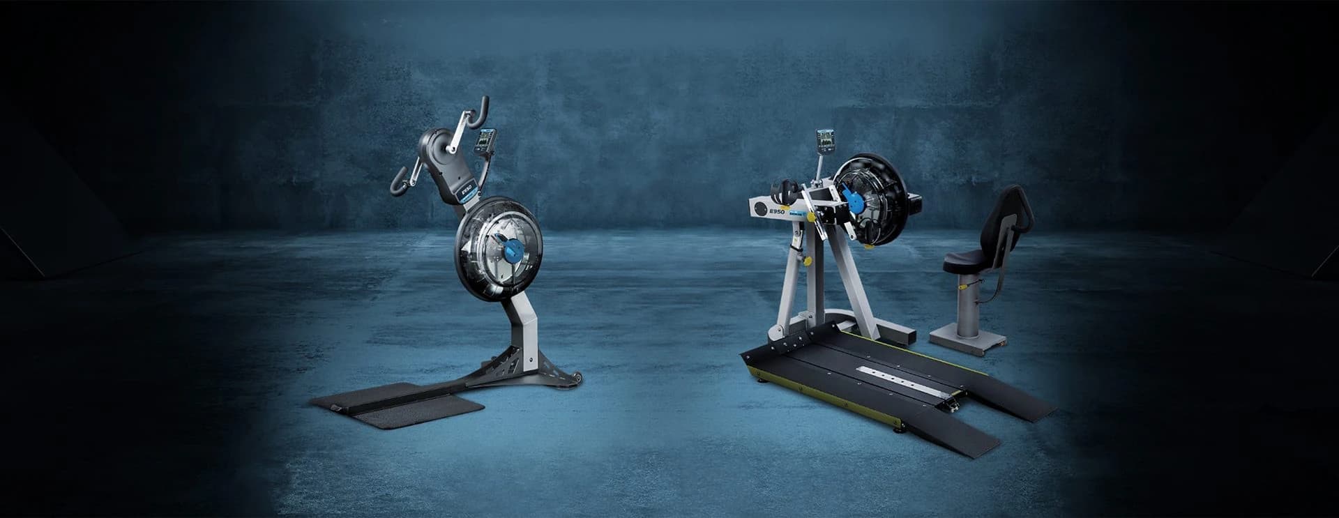 Линейка эргометров FluidExercise с регулируемым водным сопротивлением