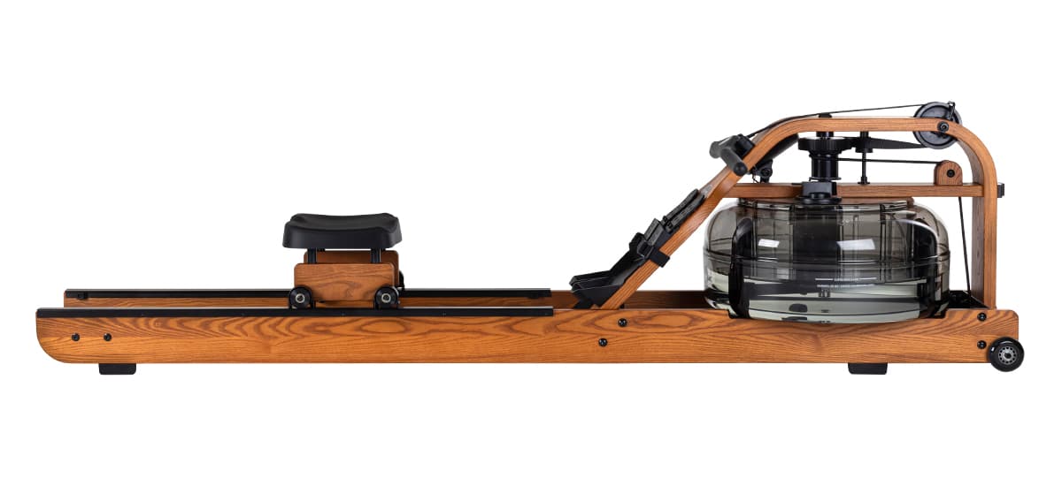 Гребной тренажёр FluidRower Viking PRO XL, вид сбоку